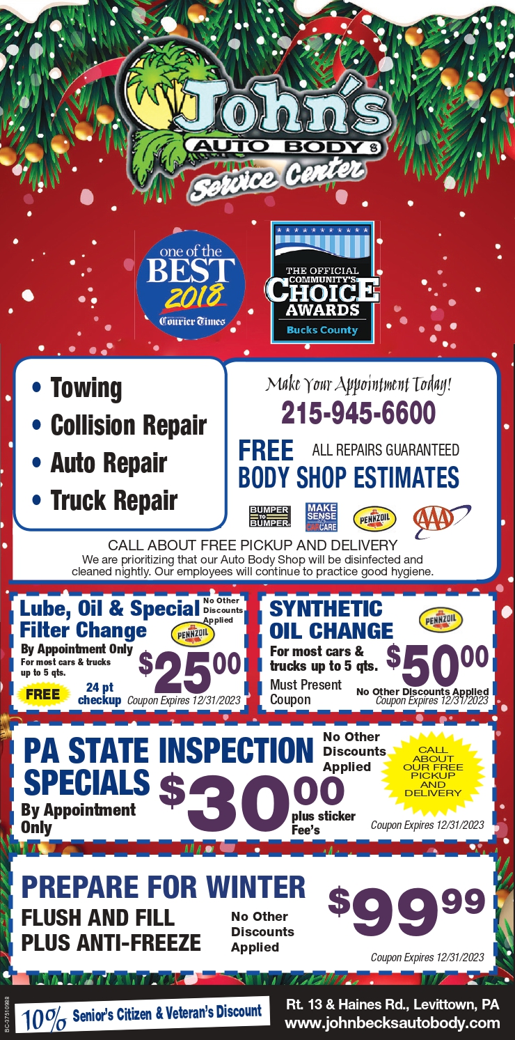 Auto Repair and Service Coupon Specials